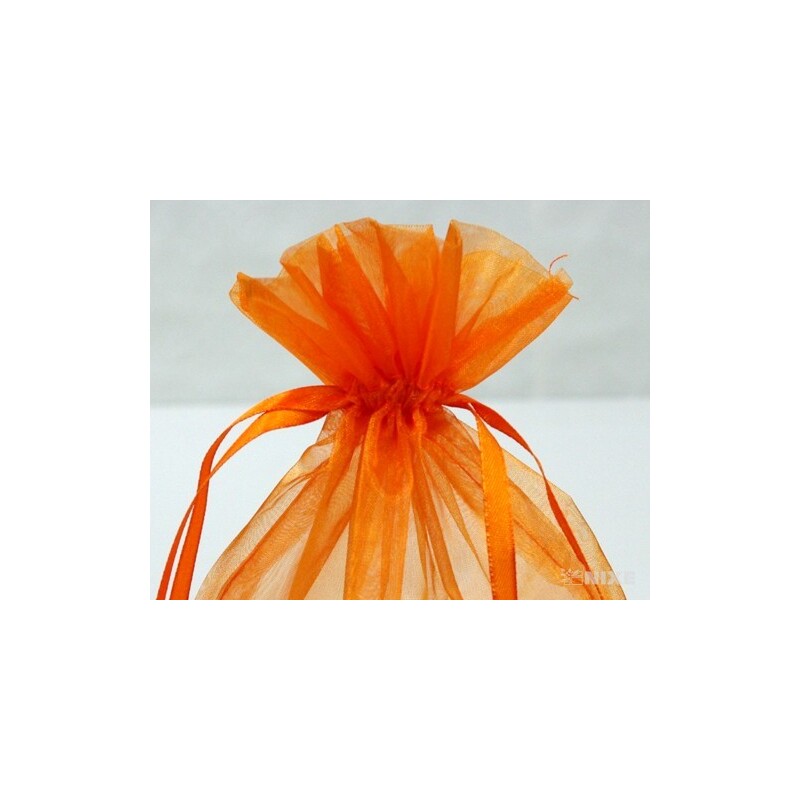 SÁČEK ORGANZA 20x24cm*ORANŽOVÁ 076