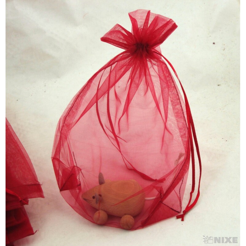 SÁČEK ORGANZA 20x24cm*BORDOVÁ 002