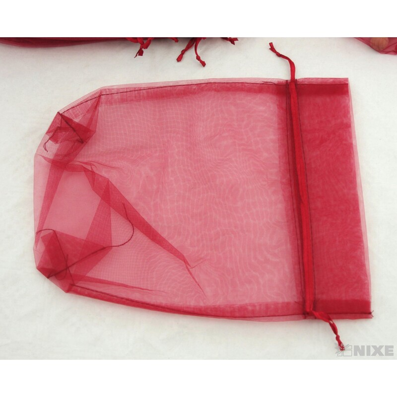 SÁČEK ORGANZA 20x24cm*BORDOVÁ 002