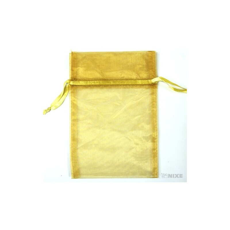 SÁČEK ORGANZA 20x24cm*ZLATÁ 019
