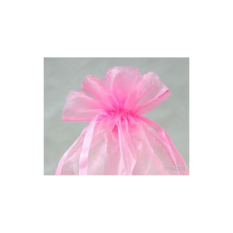 SÁČEK ORGANZA 20x24cm*RŮŽOVÁ 005