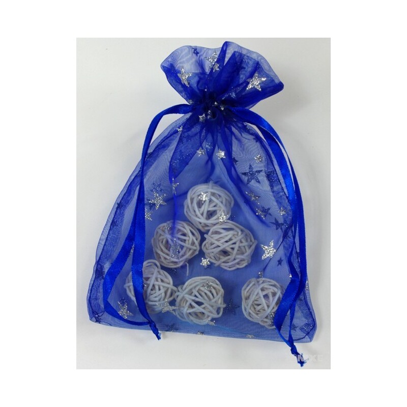 SÁČEK ORGANZA SZ-16 14x20cm*MODRÁ 072