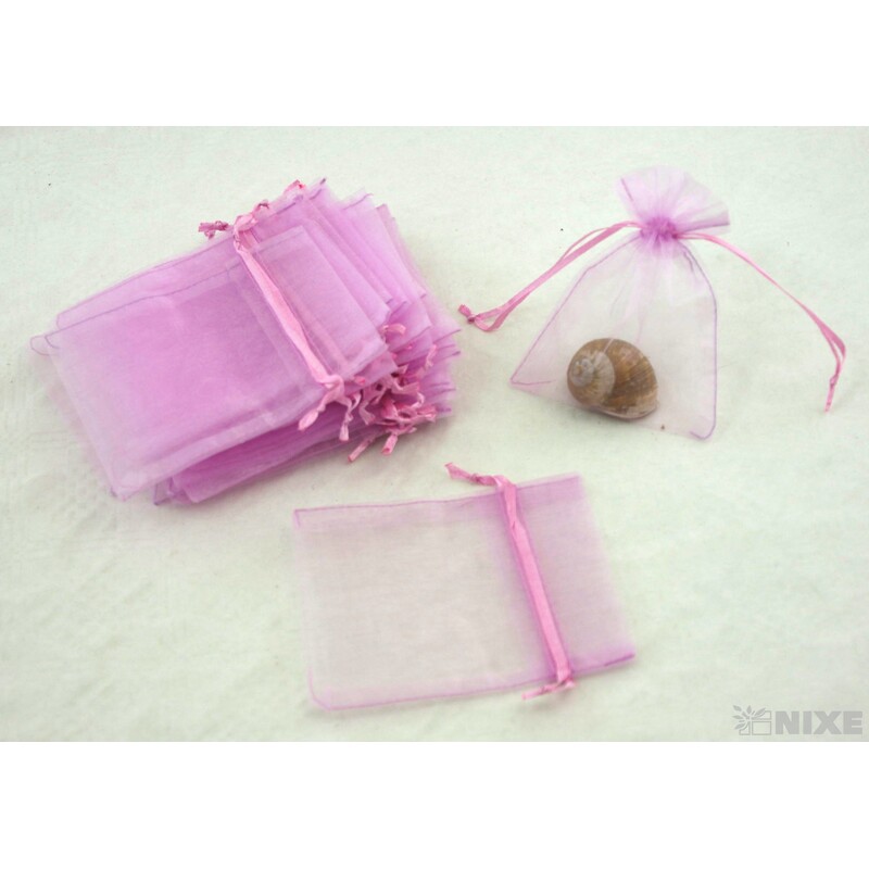 SÁČEK ORGANZA 10x13cm*FIALOVÁ SV. 061