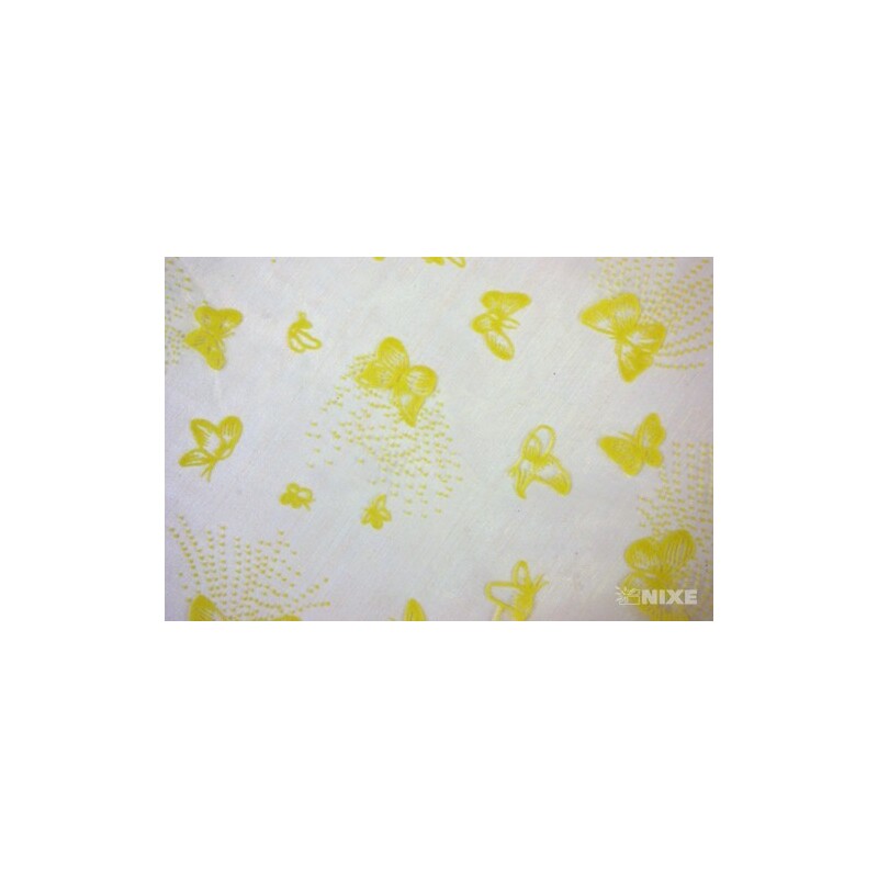 ORGANZA VZOR SZ-52 38cmx9yd*ORANŽOVÁ 113