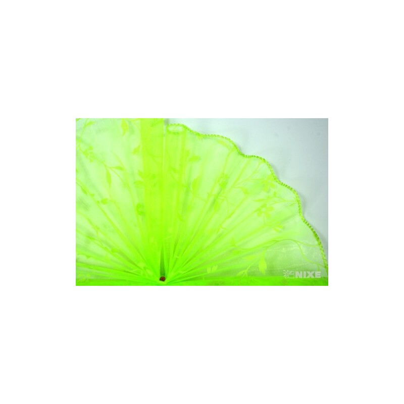 ORGANZA VZOR BS-R034 38cmx9yd*ZELENÁ 048