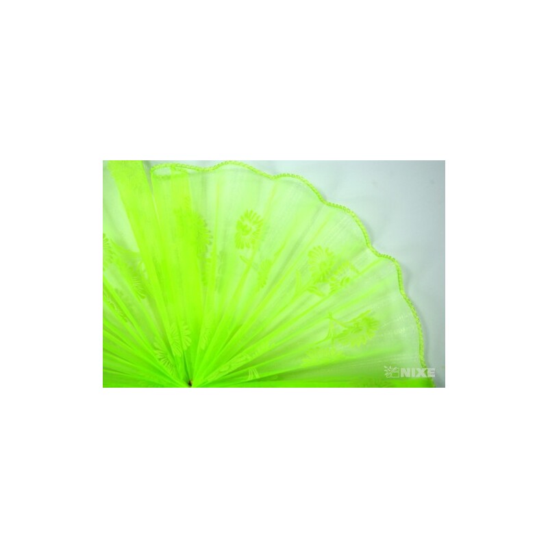 ORGANZA VZOR BS-R037 38cmx9yd*ZELENÁ 048
