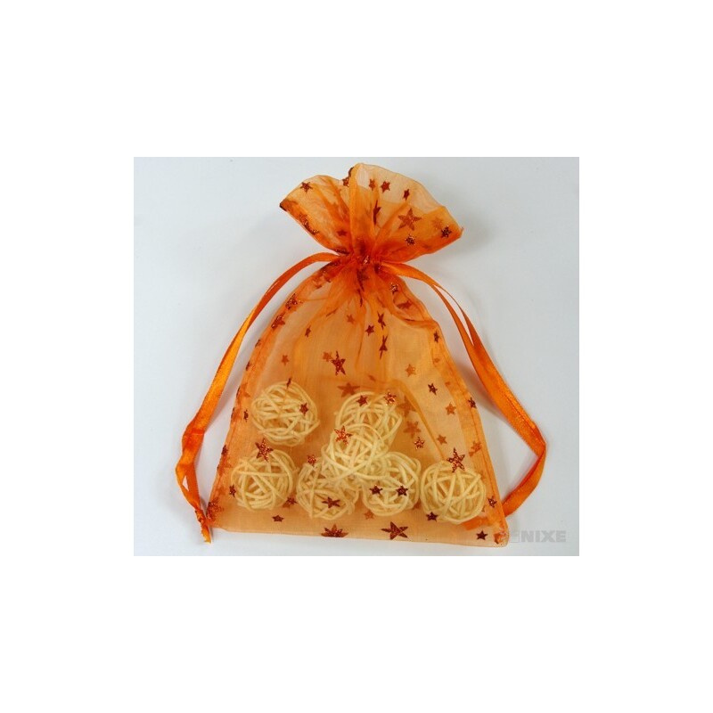SÁČEK ORGANZA SZ-16 14x20cm*ORANŽOVÁ 076