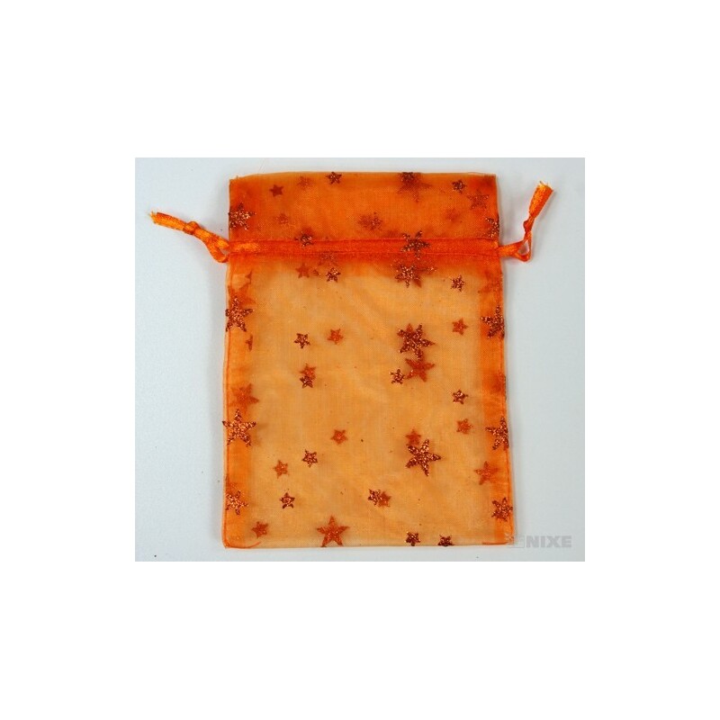 SÁČEK ORGANZA SZ-16 14x20cm*ORANŽOVÁ 076