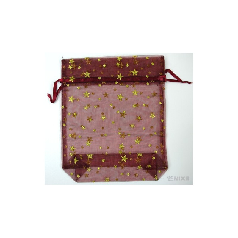 SÁČEK ORGANZA SZ-16 20x24cm*BORDOVÁ 137