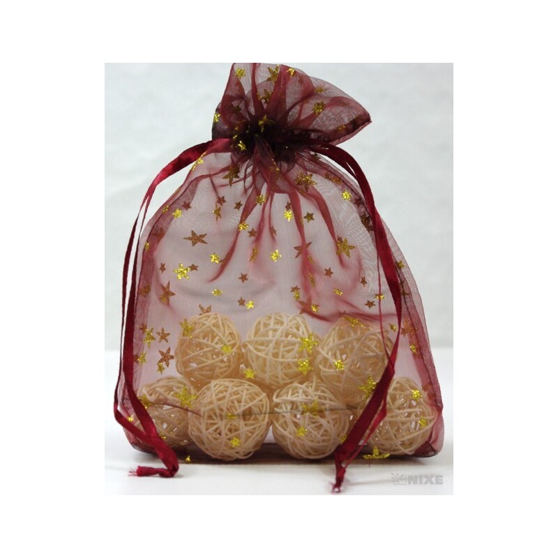 SÁČEK ORGANZA SZ-16 20x24cm*BORDOVÁ 137