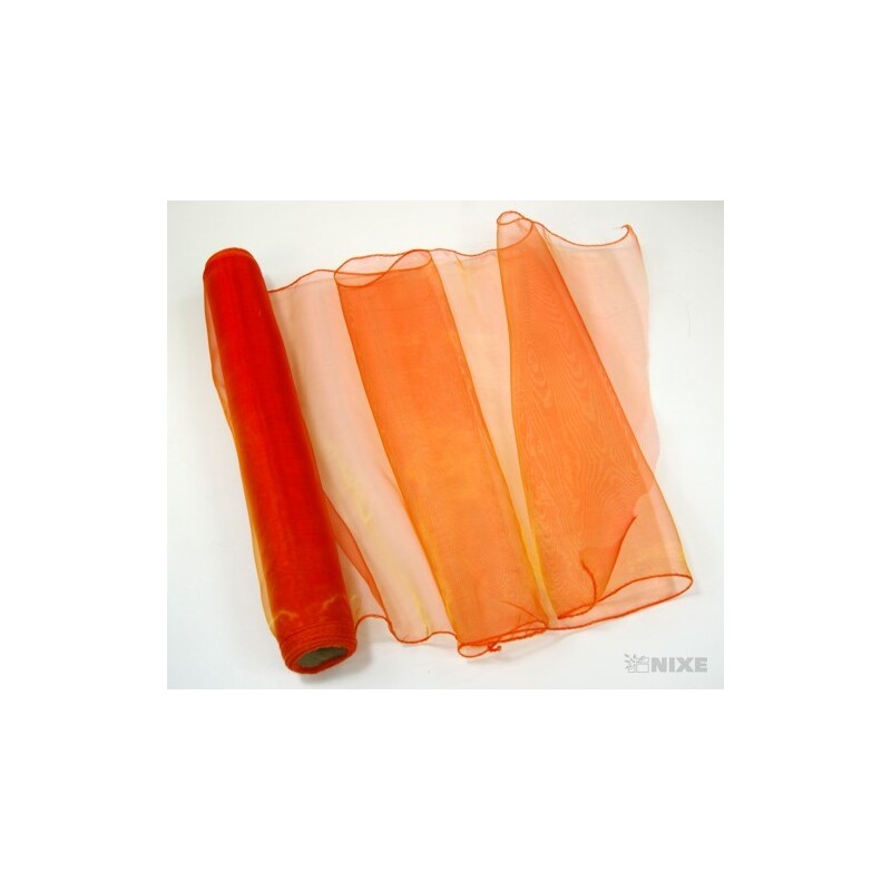 ORGANZA 38cmx9yd*CIHLOVÁ
