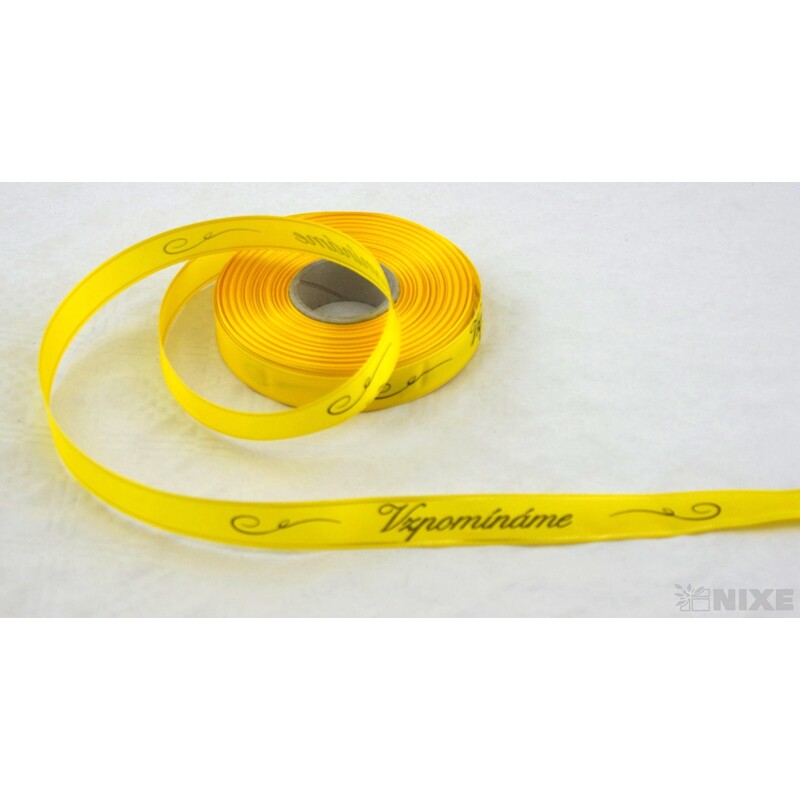 VZPOMÍNÁME NT 20mmx50m*ŽLUTÁ