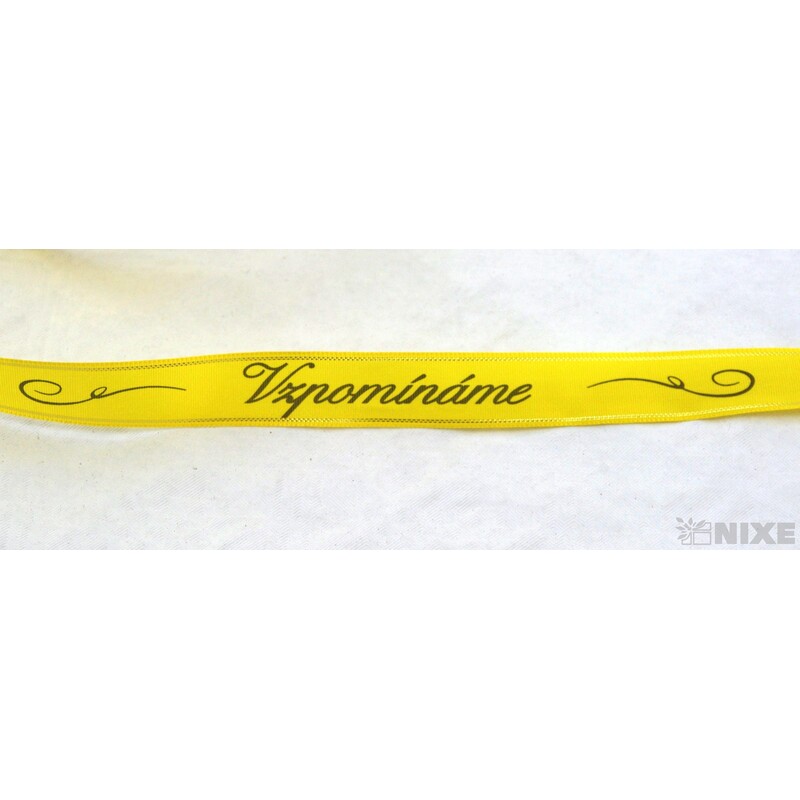 VZPOMÍNÁME NT 20mmx50m*ŽLUTÁ