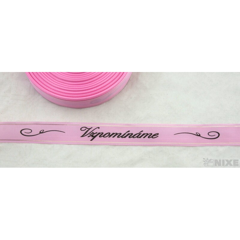 VZPOMÍNÁME NT 20mmx50m*RŮŽOVÁ