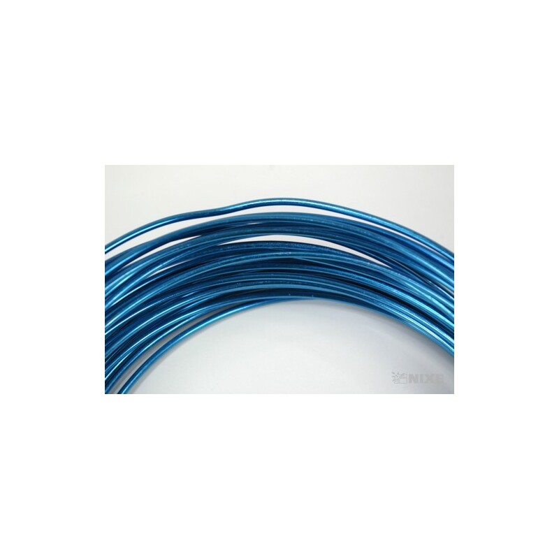 DRÁT HLINÍKOVÝ 2mmx10m*MODRÁ TM.