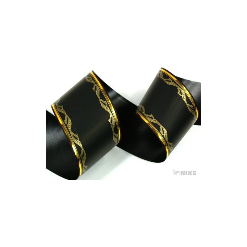 POHŘEBNÍ PÁSEK 60mmx50yd TISK*ČERNÁ