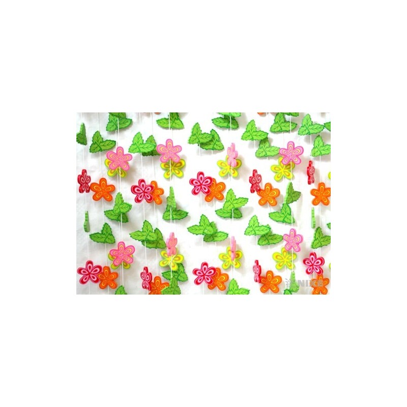 GIRLANDA 7ks NA TYČI*MIX BAREV