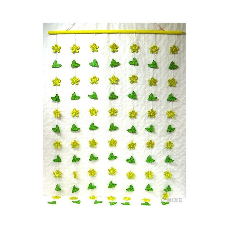 GIRLANDA 7ks NA TYČI*MIX BAREV