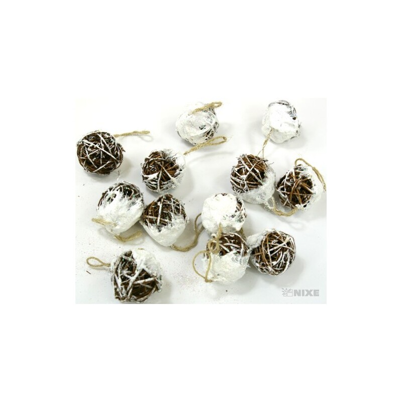 KOULE ZASNĚŽENÁ 6cm