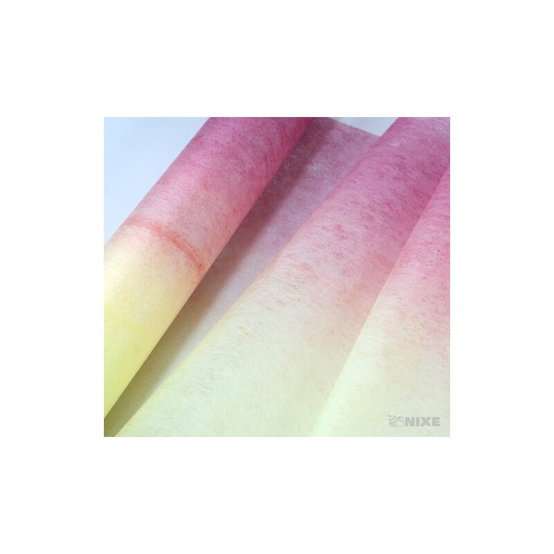 T053 ROLE DUHA 50cmx10yd*ŽLUTÁ+FIALOVÁ