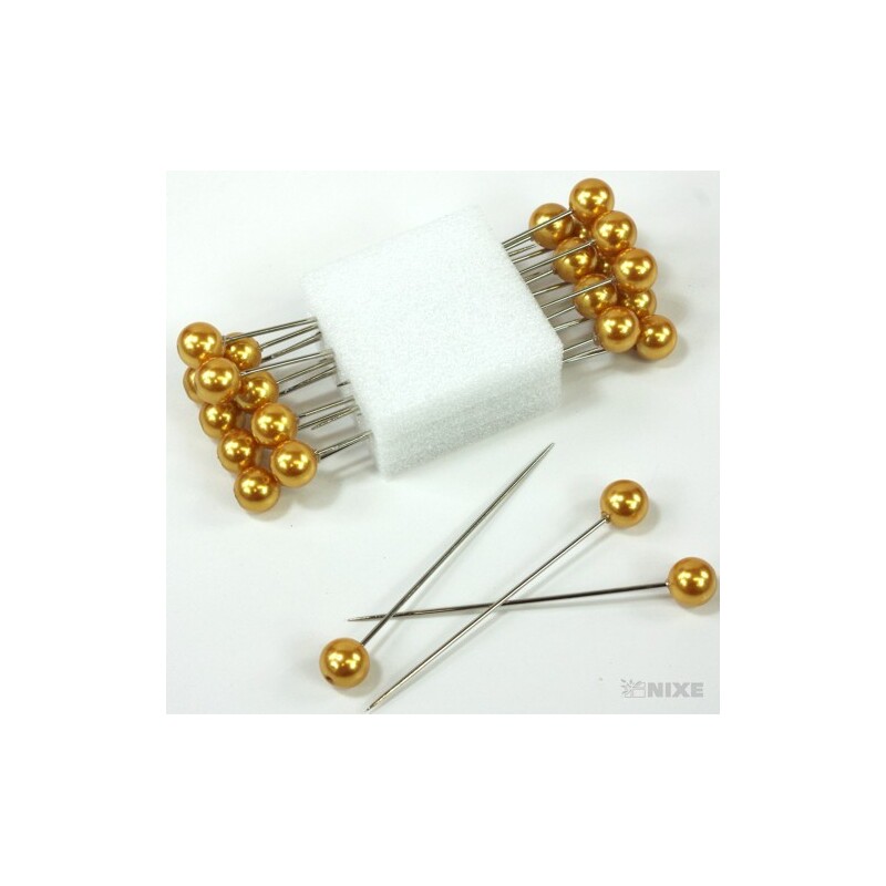 ŠPENDLÍK 15mmx10cm 24ks*ZLATÁ