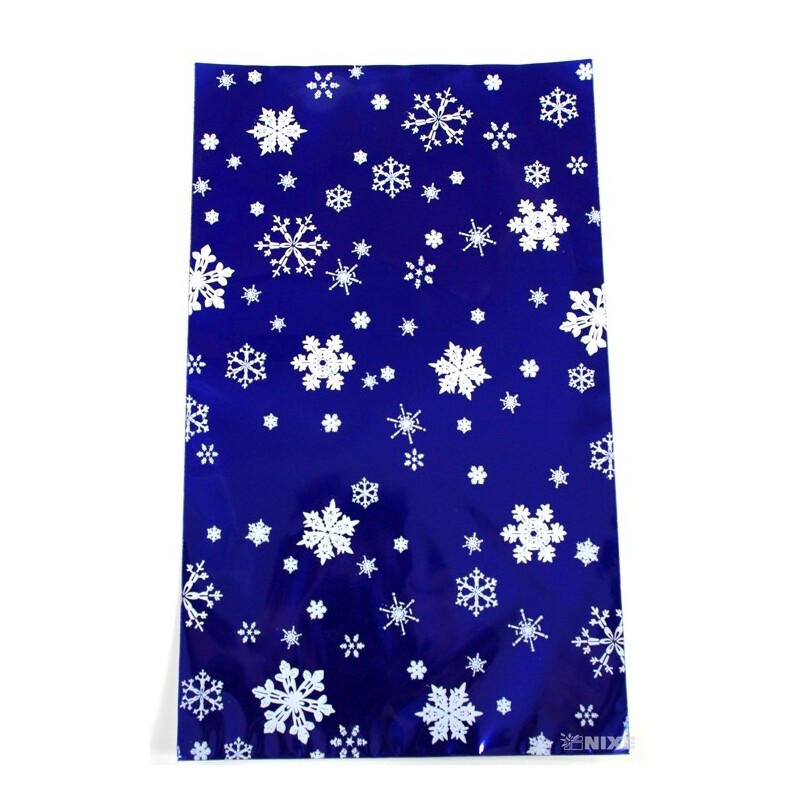 20x35cm VÁNICE B SÁČEK*MODRÁ-BÍLÁ