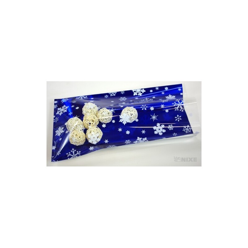 20x35cm VÁNICE B SÁČEK*MODRÁ-BÍLÁ