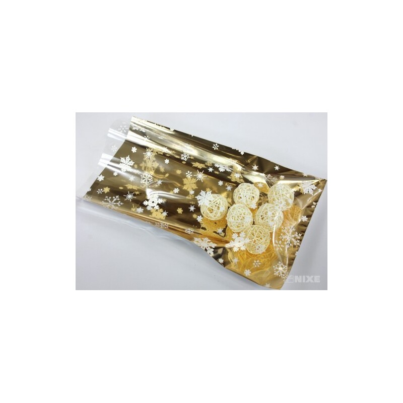 20x35cm VÁNICE B SÁČEK*ZLATÁ-BÍLÁ