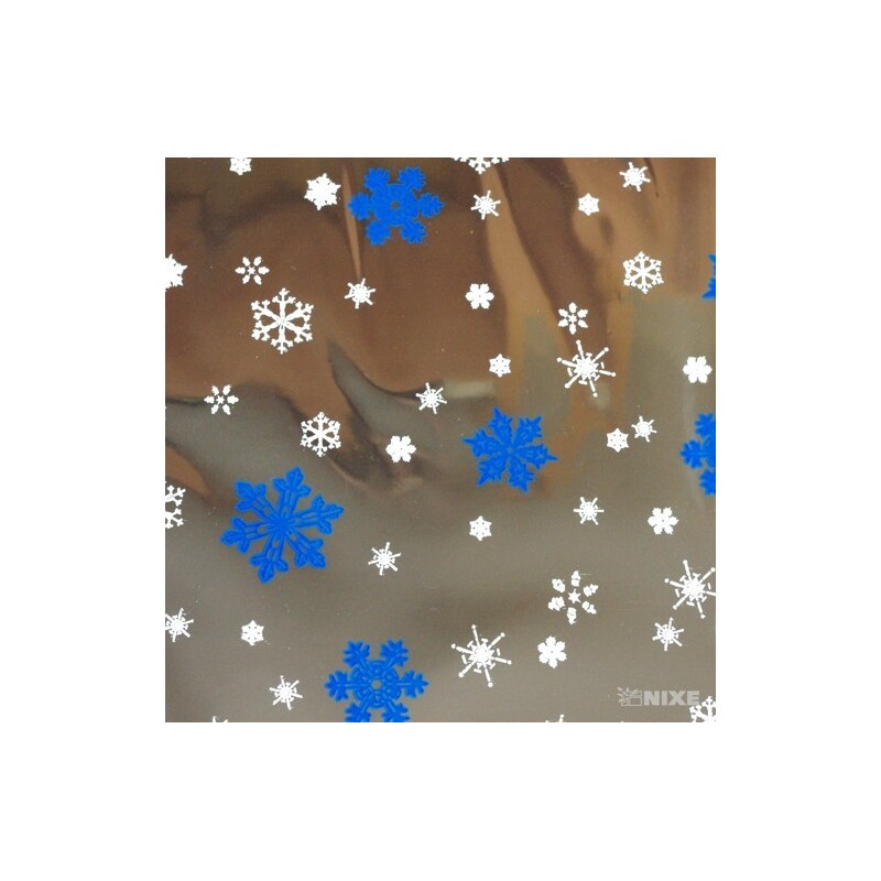 20x35cm VÁNICE M SÁČEK*STŘÍBRNÁ+MODRÁ