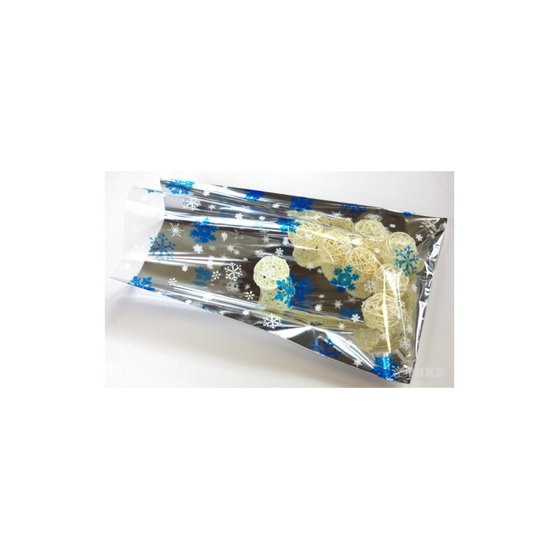 20x35cm VÁNICE M SÁČEK*STŘÍBRNÁ+MODRÁ