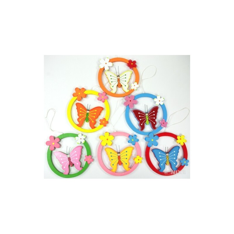 ZÁVĚS MOTÝL 10cm*MIX BAREV