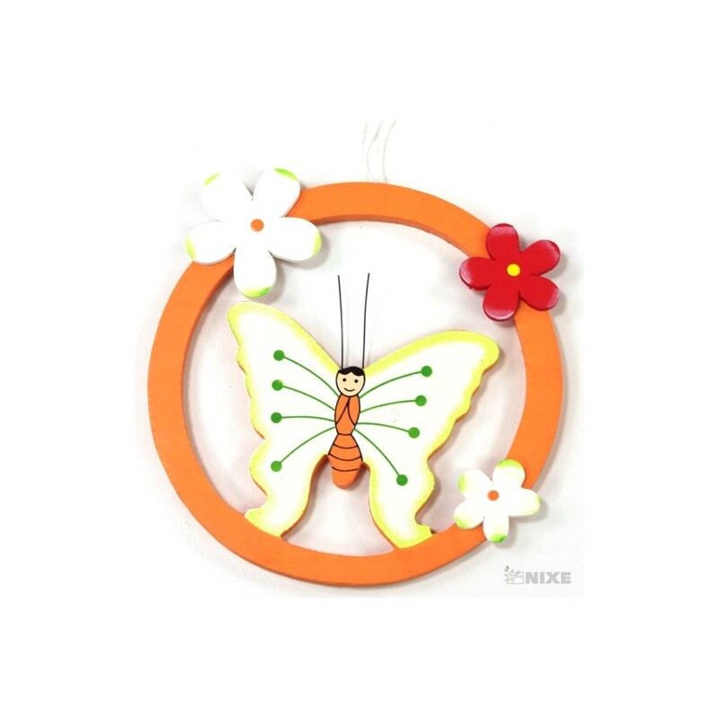 ZÁVĚS MOTÝL 10cm*MIX BAREV