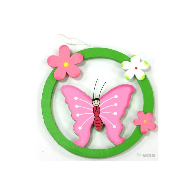 ZÁVĚS MOTÝL 10cm*MIX BAREV