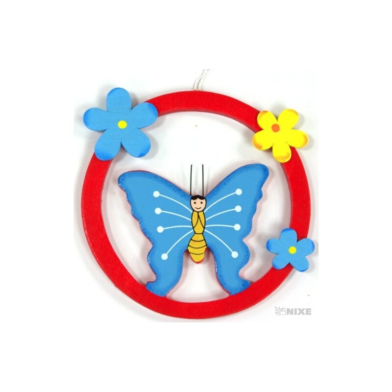 ZÁVĚS MOTÝL 10cm*MIX BAREV