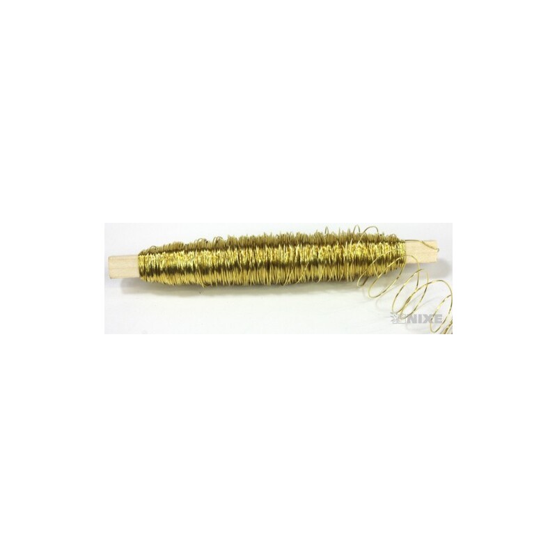 DRÁT BARVA 0,5mm 100g*ZLATÁ