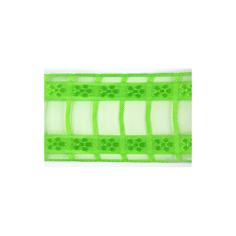 KOSTKA MONOFIL BAREVNÁ 40mmx25m*ZELENÁ 030307