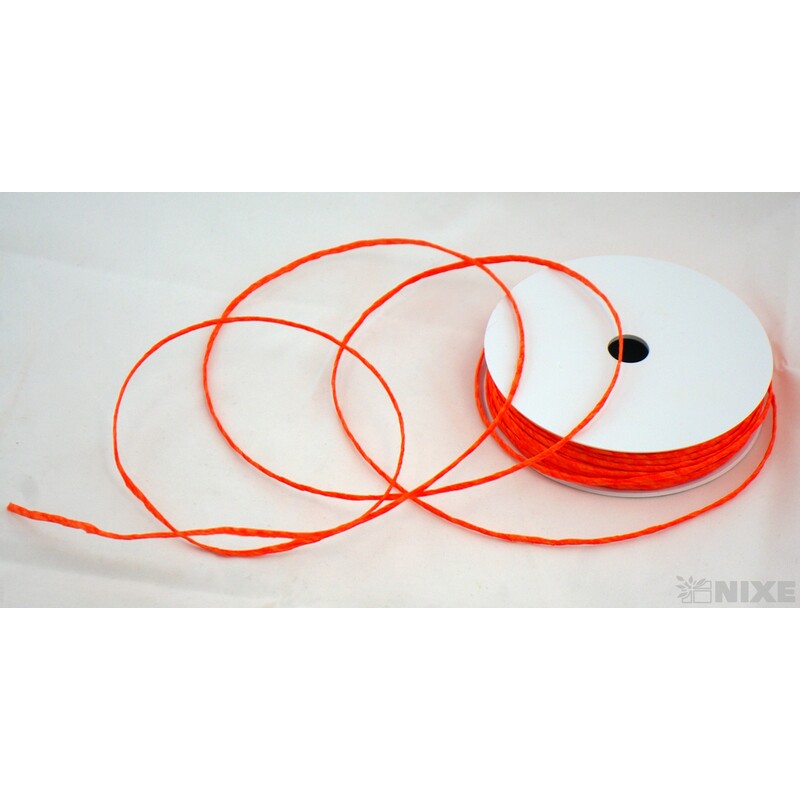 DRÁT PAPÍROVÝ 30m*ORANŽOVÁ C06