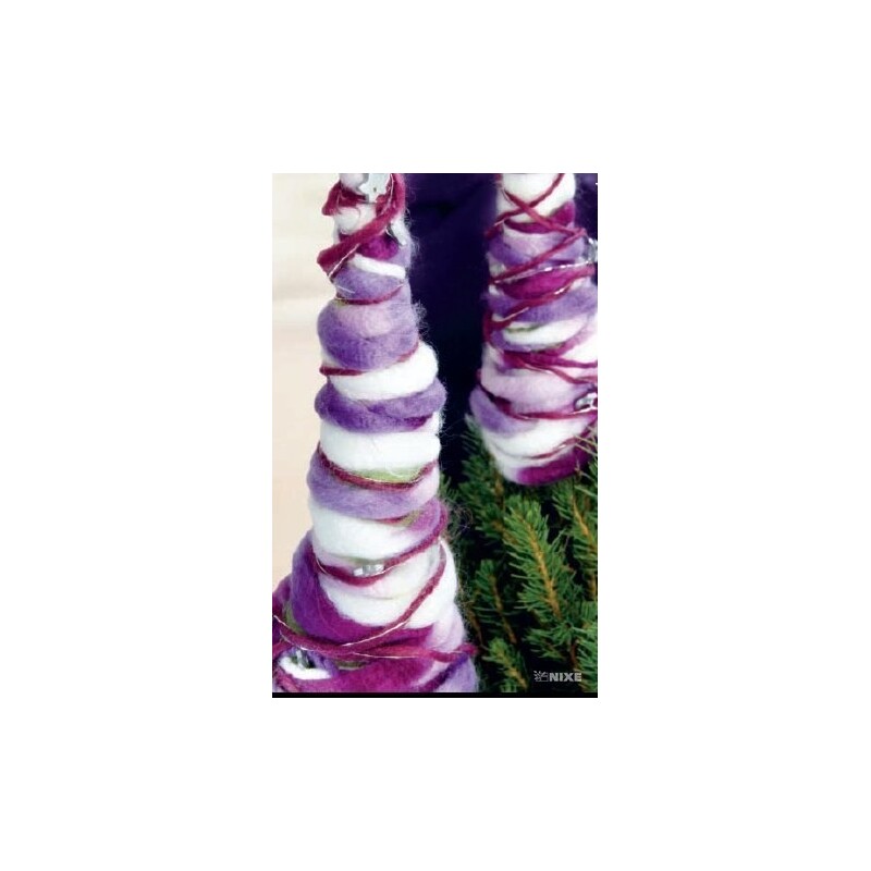 STUHA PLSTĚNÁ 10m*FIALOVÁ 015