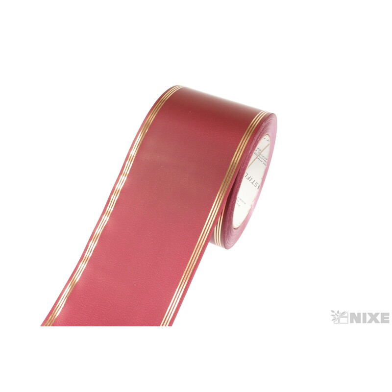 POHŘEBNÍ PÁSEK 80mmx50yd*BORDOVÁ