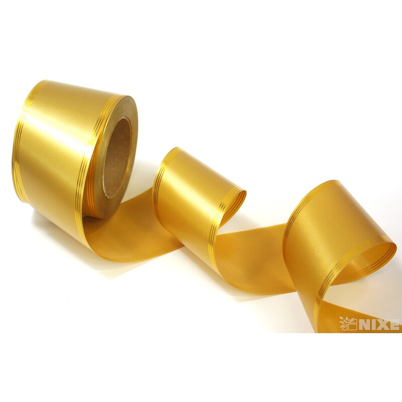 POHŘEBNÍ PÁSEK 80mmx50yd*ZLATÁ