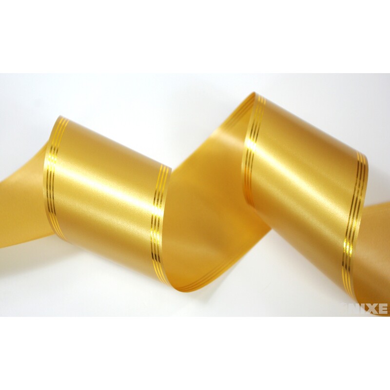 POHŘEBNÍ PÁSEK 80mmx50yd*ZLATÁ