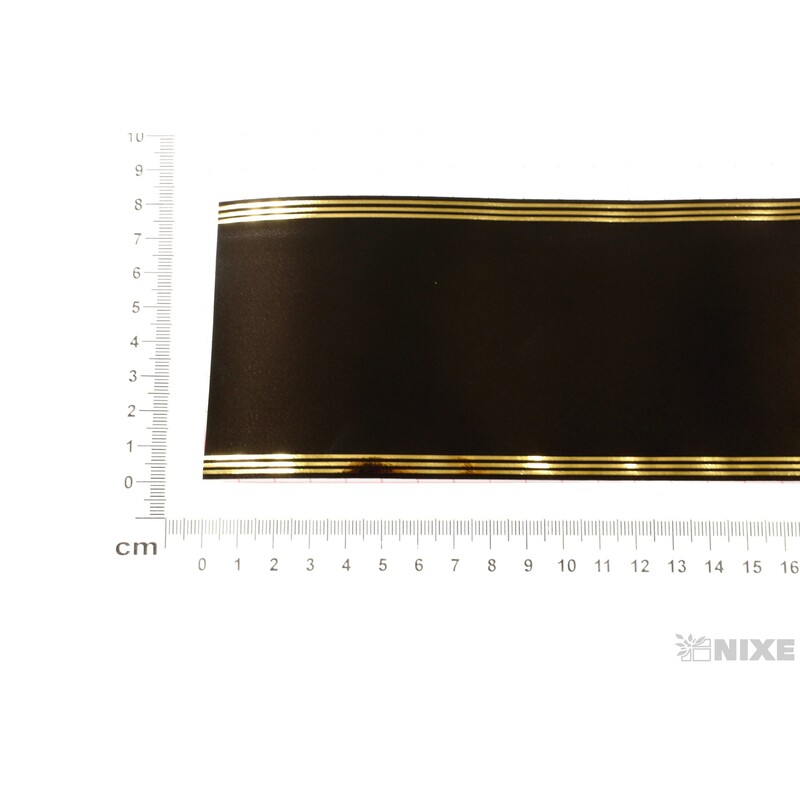 POHŘEBNÍ PÁSEK 80mmx50yd*ČERNÁ