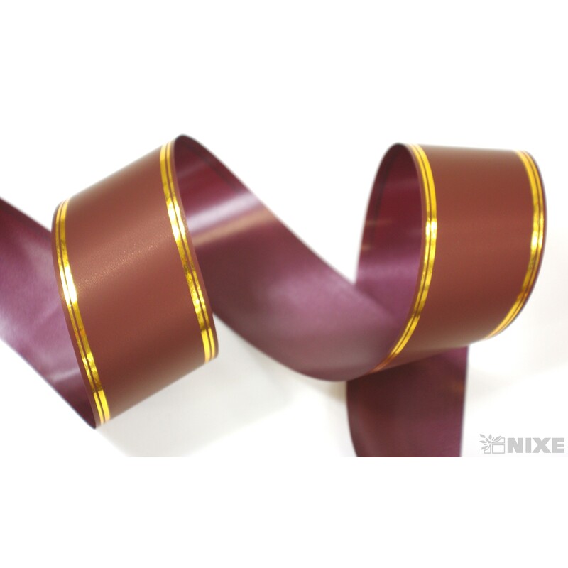 POHŘEBNÍ PÁSEK 50mmx50yd*BORDOVÁ