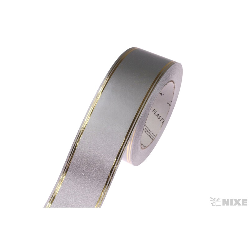 POHŘEBNÍ PÁSEK 50mmx50yd*STŘÍBRNÁ