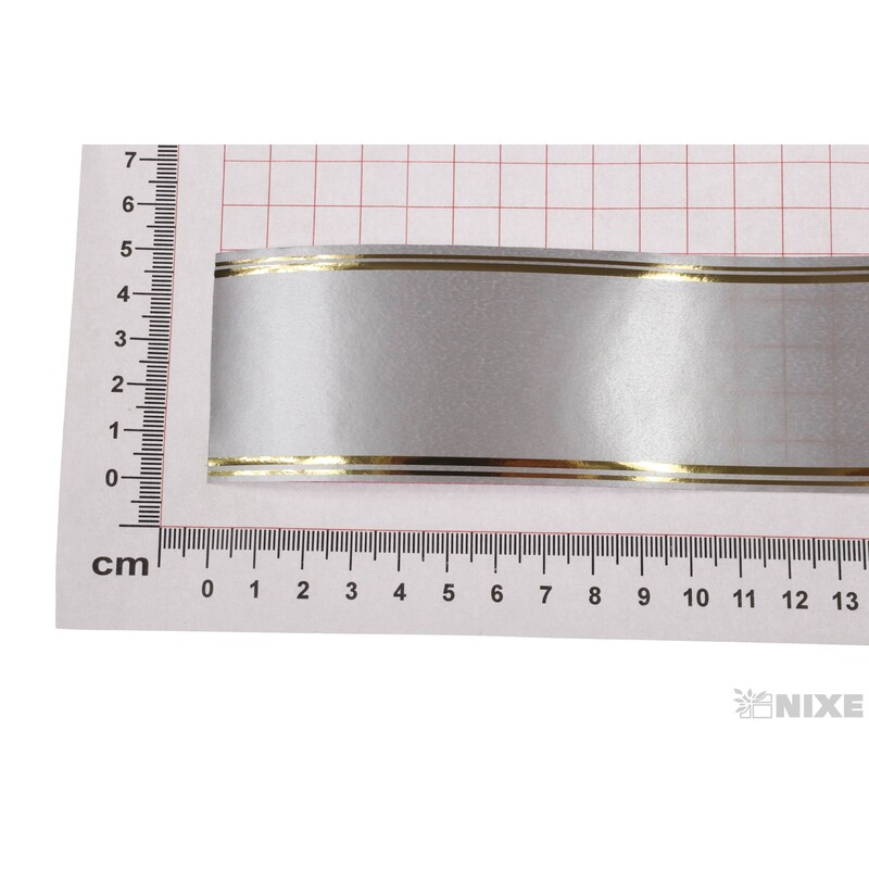 POHŘEBNÍ PÁSEK 50mmx50yd*STŘÍBRNÁ