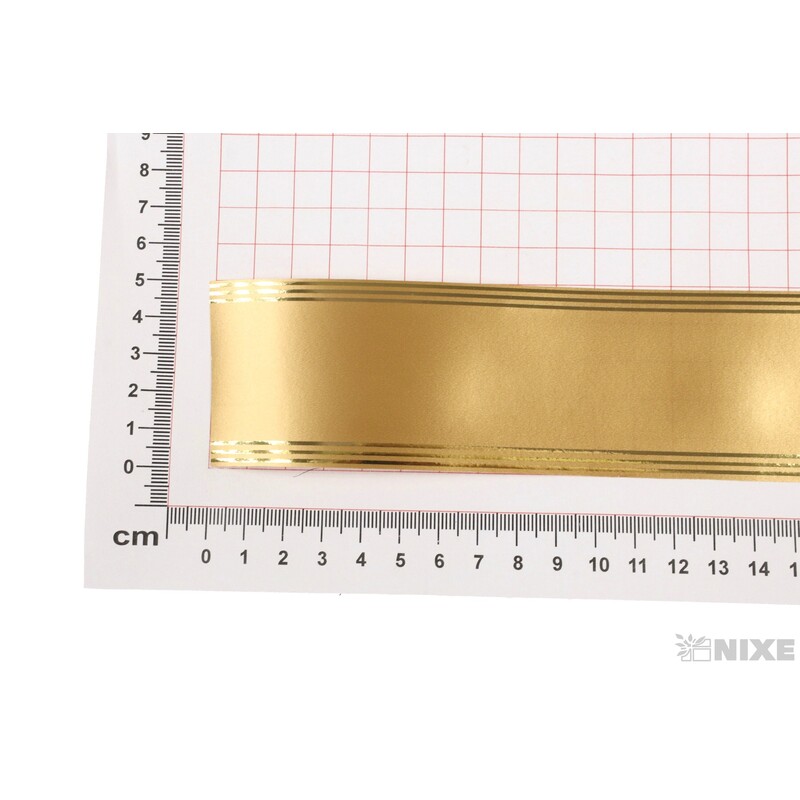 POHŘEBNÍ PÁSEK 50mmx50yd*ZLATÁ