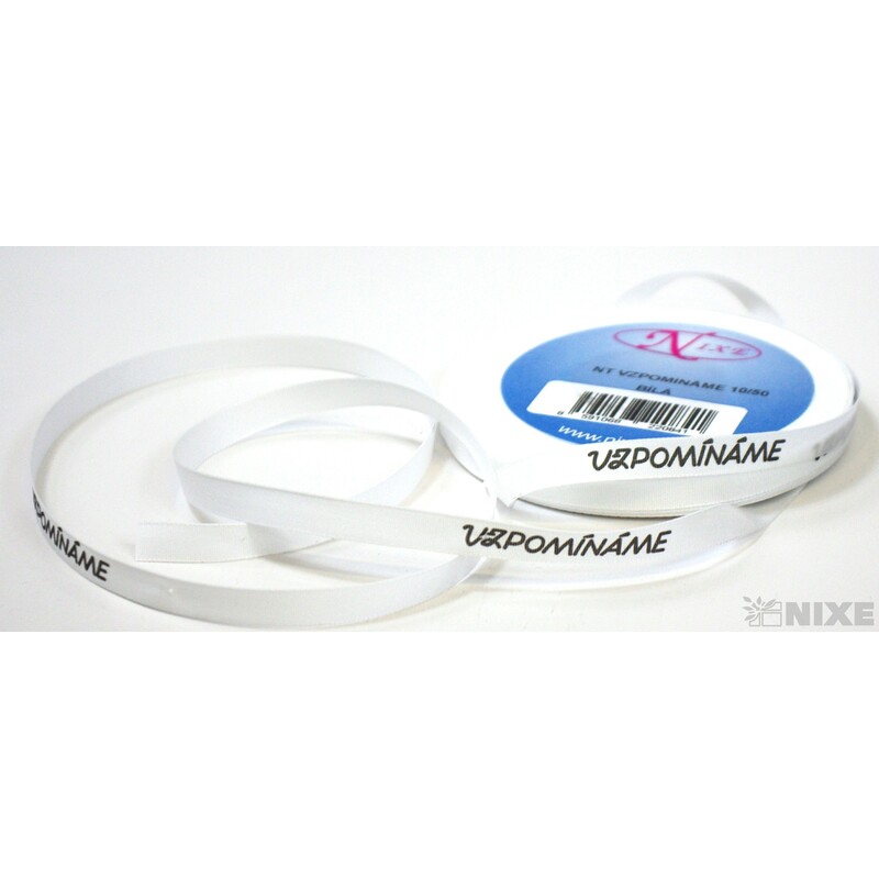 VZPOMÍNÁME NT 10mmx50m*BÍLÁ