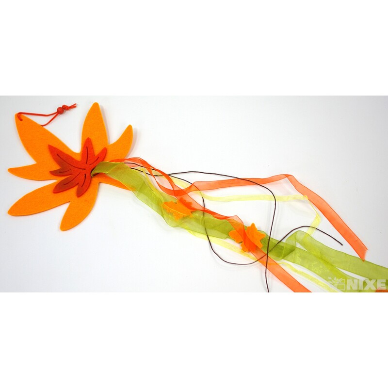 ZÁVĚS LIST FILC 5ks 20x60cm*MIX BAREV