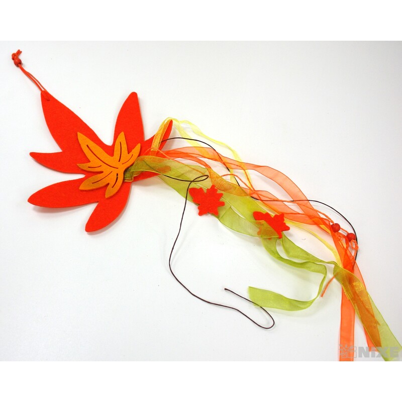 ZÁVĚS LIST FILC 5ks 20x60cm*MIX BAREV