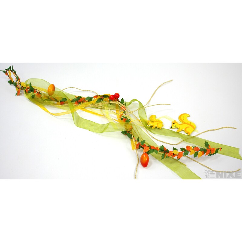 GIRLANDA PODZIM 60cm*MIX BAREV